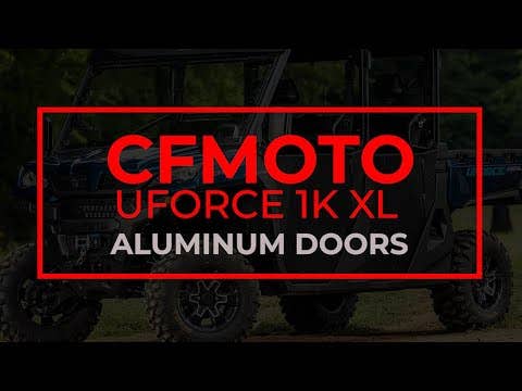 Photo of SuperATV CFMOTO UForce 1000 XL Aluminum Doors by SuperATV - Premium Doors for UTVs / Side by Sides