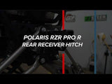Photo of SuperATV Polaris RZR Pro R Rear Receiver Hitch by SuperATV - Premium Receivers & Hitches for UTVs / Side by Sides