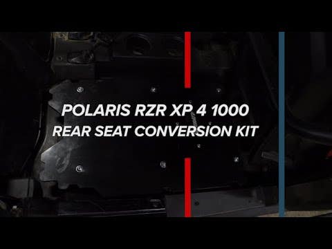 Photo of SuperATV Polaris RZR 4 900 Rear Seat Conversion Kit by SuperATV - Premium Seats & Seat Accessories for UTVs / Side by Sides