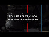 Photo of SuperATV Polaris RZR 4 900 Rear Seat Conversion Kit by SuperATV - Premium Seats & Seat Accessories for UTVs / Side by Sides