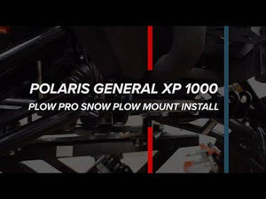 SuperATV Polaris RZR Trail S 1000 Plow Pro Snow Plow Mount