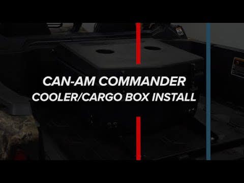 Photo of SuperATV Can-Am Commander Cooler/Cargo Box by SuperATV - Premium Storage for UTVs / Side by Sides
