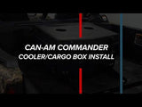 Photo of SuperATV Can-Am Commander Cooler/Cargo Box by SuperATV - Premium Storage for UTVs / Side by Sides