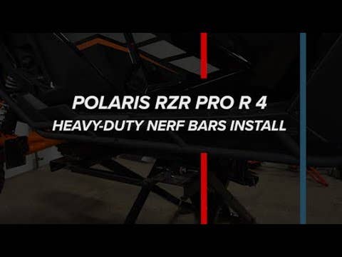 SuperATV Polaris RZR PRO XP 4 Heavy-Duty Nerf Bars