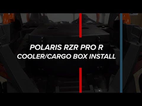 Photo of SuperATV Polaris RZR Pro R Cooler/Cargo Box by SuperATV - Premium Storage for UTVs / Side by Sides