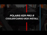 Photo of SuperATV Polaris RZR Pro R Cooler/Cargo Box by SuperATV - Premium Storage for UTVs / Side by Sides