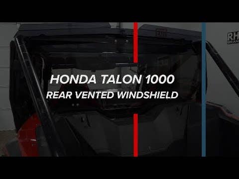 Photo of SuperATV Honda Talon 1000 Rear Vented Windshield by SuperATV - Premium Windshields for UTVs / Side by Sides