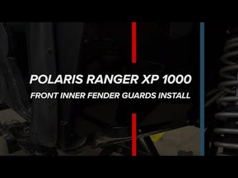 Photo of SuperATV Polaris Ranger XP 1000 Front Inner Fender Guards by SuperATV - Premium Body for UTVs / Side by Sides