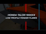 Photo of SuperATV Honda Talon 1000 Low Profile Fender Flares by SuperATV - Premium Fenders & Fender Guards for UTVs / Side by Sides