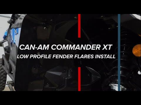 Photo of SuperATV Can-Am Commander Low Profile Fender Flares by SuperATV - Premium Fenders & Fender Guards for UTVs / Side by Sides