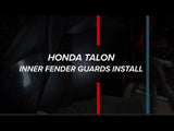 Photo of SuperATV Honda Talon Inner Fender Guards by SuperATV - Premium Fenders & Fender Guards for UTVs / Side by Sides