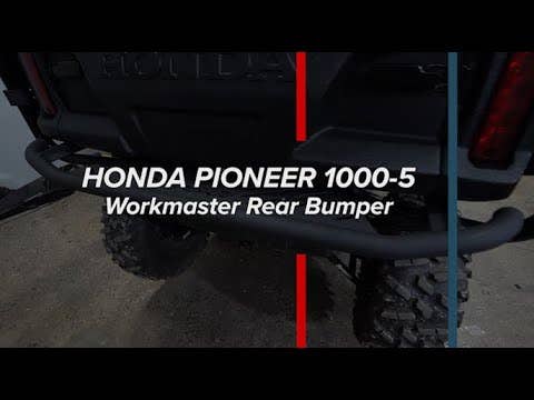 Photo of SuperATV Honda Pioneer 1000-5 Workmaster Rear Bumper by SuperATV - Premium Bumpers for UTVs / Side by Sides