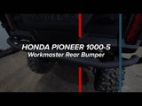 Photo of SuperATV Honda Pioneer 1000-5 Workmaster Rear Bumper by SuperATV - Premium Bumpers for UTVs / Side by Sides