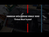 Photo of SuperATV Yamaha Wolverine RMAX 1000 Tinted Roof by SuperATV - Premium Roofs for UTVs / Side by Sides