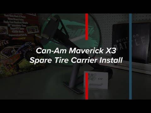 Photo of SuperATV SuperATV, spare tire carrier, can-am maverick x3, UTV by SuperATV - Premium Mounts for UTVs / Side by Sides