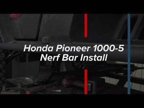 Photo of SuperATV Honda Pioneer 1000-5 Heavy-Duty Nerf Bars by SuperATV - Premium Nerf Bars for UTVs / Side by Sides