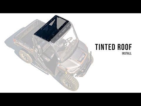 Photo of SuperATV Polaris Ranger 1000 Tinted Roof by SuperATV - Premium Roofs for UTVs / Side by Sides