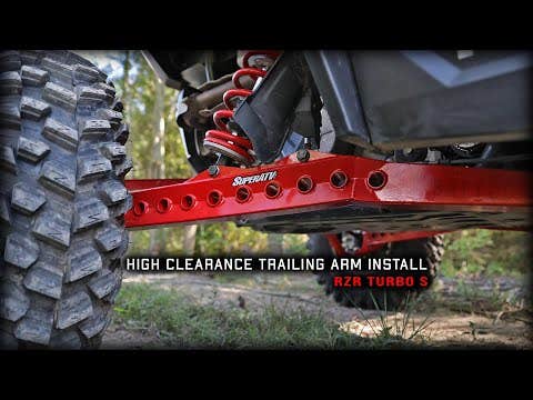 Photo of SuperATV Polaris RZR XP Turbo S Rear Trailing Arms by SuperATV - Premium Trailing Arms & Trailing Arm Guards for UTVs / Side by Sides