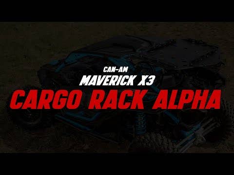Photo of SuperATV Can-Am Maverick X3 Cargo Rack Alpha by SuperATV - Premium Mounts for UTVs / Side by Sides