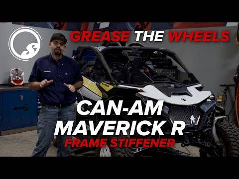 Photo of SuperATV Can-Am Maverick R Frame Stiffener by SuperATV - Premium Frame Stiffeners for UTVs / Side by Sides