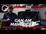 Photo of SuperATV Can-Am Maverick R MaxDrive Power Flip Windshield by SuperATV - Premium Windshields for UTVs / Side by Sides
