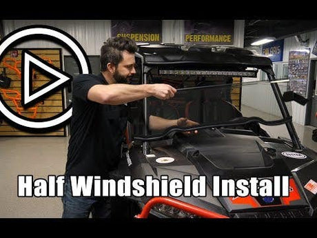CFMOTO ZForce 500 Scratch-Resistant Half Windshield