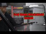 Photo of SuperATV Polaris General XP 1000 Flip Down Windshield by SuperATV - Premium Windshields for UTVs / Side by Sides
