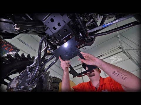 Photo of SuperATV Polaris RZR S 1000 Frame Stiffener by SuperATV - Premium Frame Stiffeners for UTVs / Side by Sides