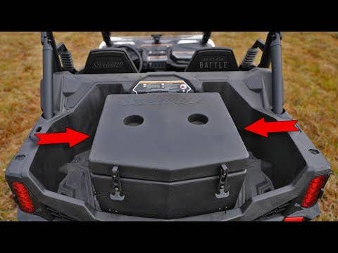 Photo of SuperATV Can-Am Maverick Sport Cooler / Cargo Box by SuperATV - Premium Storage for UTVs / Side by Sides