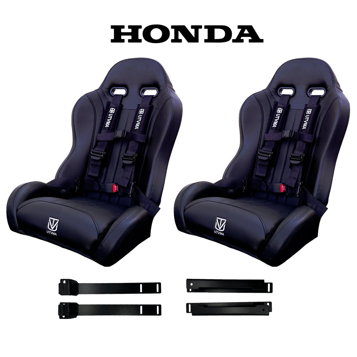 Photo of Honda Talon 4 Front Suspension Bucket Seats (2019-2025) by UTV Mountain Accessories - Premium Seats & Seat Accessories for UTVs / Side by Sides