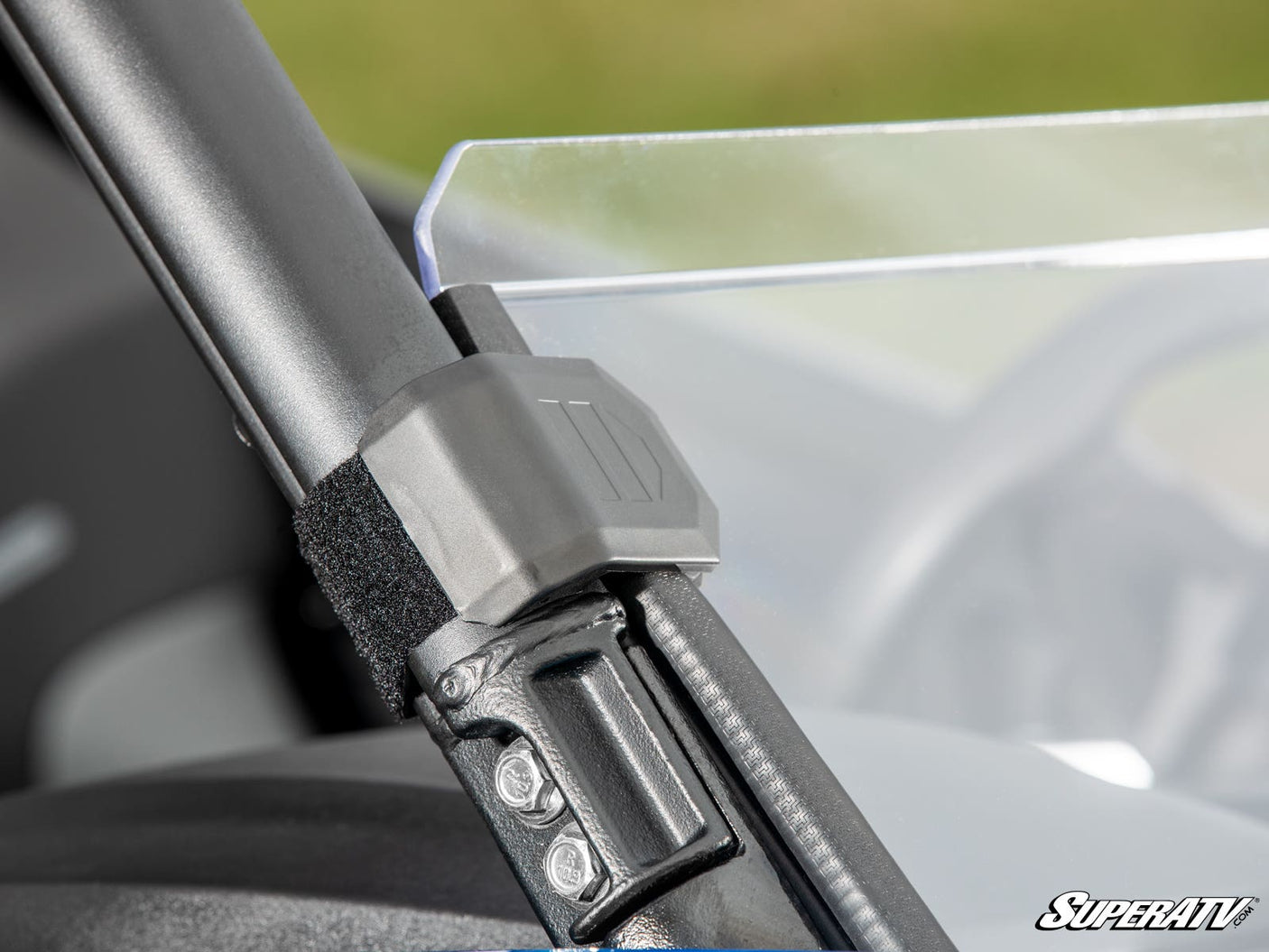 Photo of SuperATV CFMOTO ZForce 950 Trail Scratch-Resistant Half Windshield by SuperATV - Premium Windshields for UTVs / Side by Sides