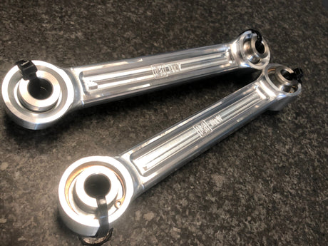 Photo of Polaris RZR Turbo S Rear Sway Bar Links (12mm Bolts) by LM-UTV - Premium Sway Bar Links for UTVs / Side by Sides