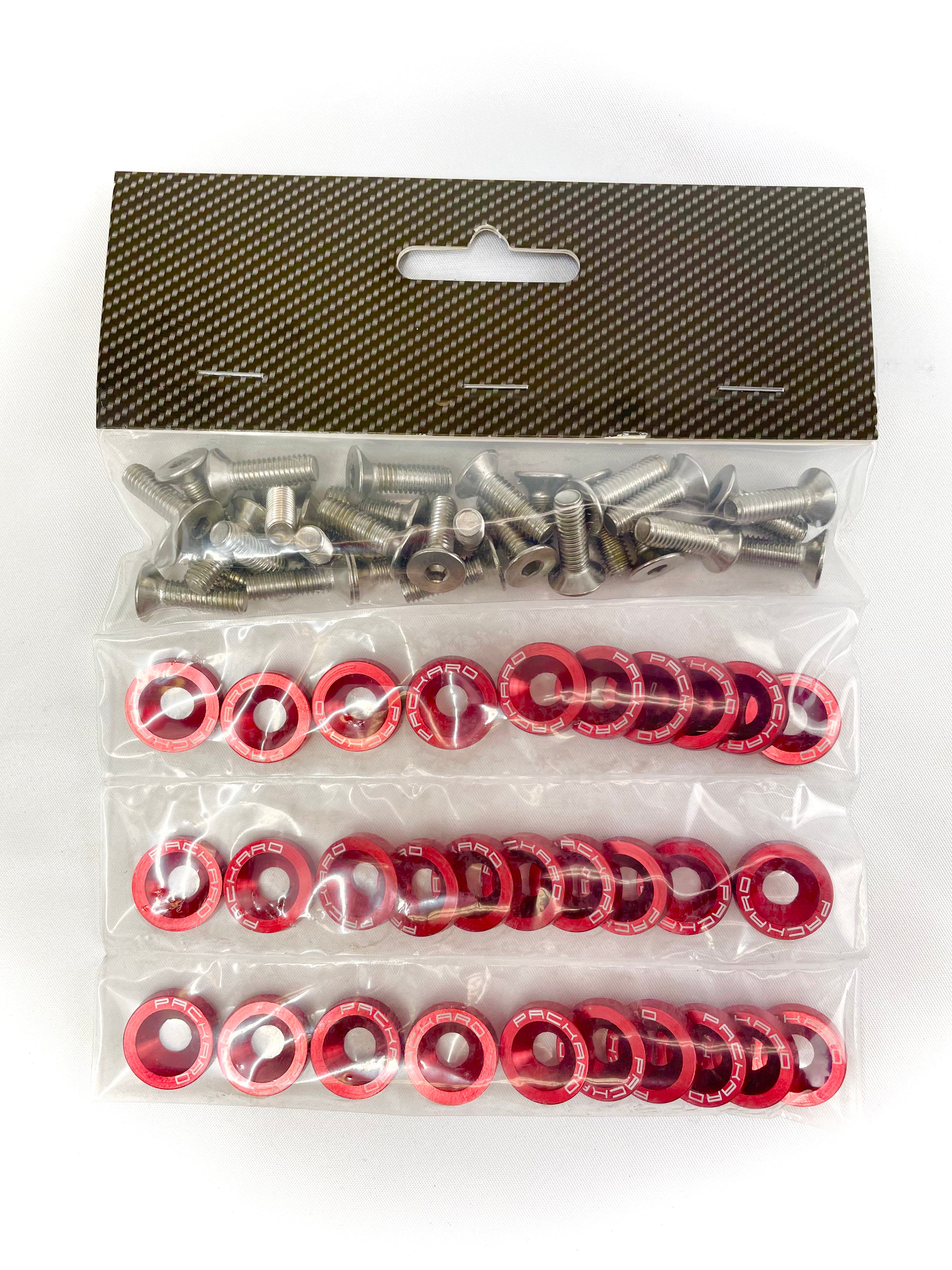 Photo of Packard Performance Billet Fender Washers 30pcs by Packard Performance - Premium for UTVs / Side by Sides