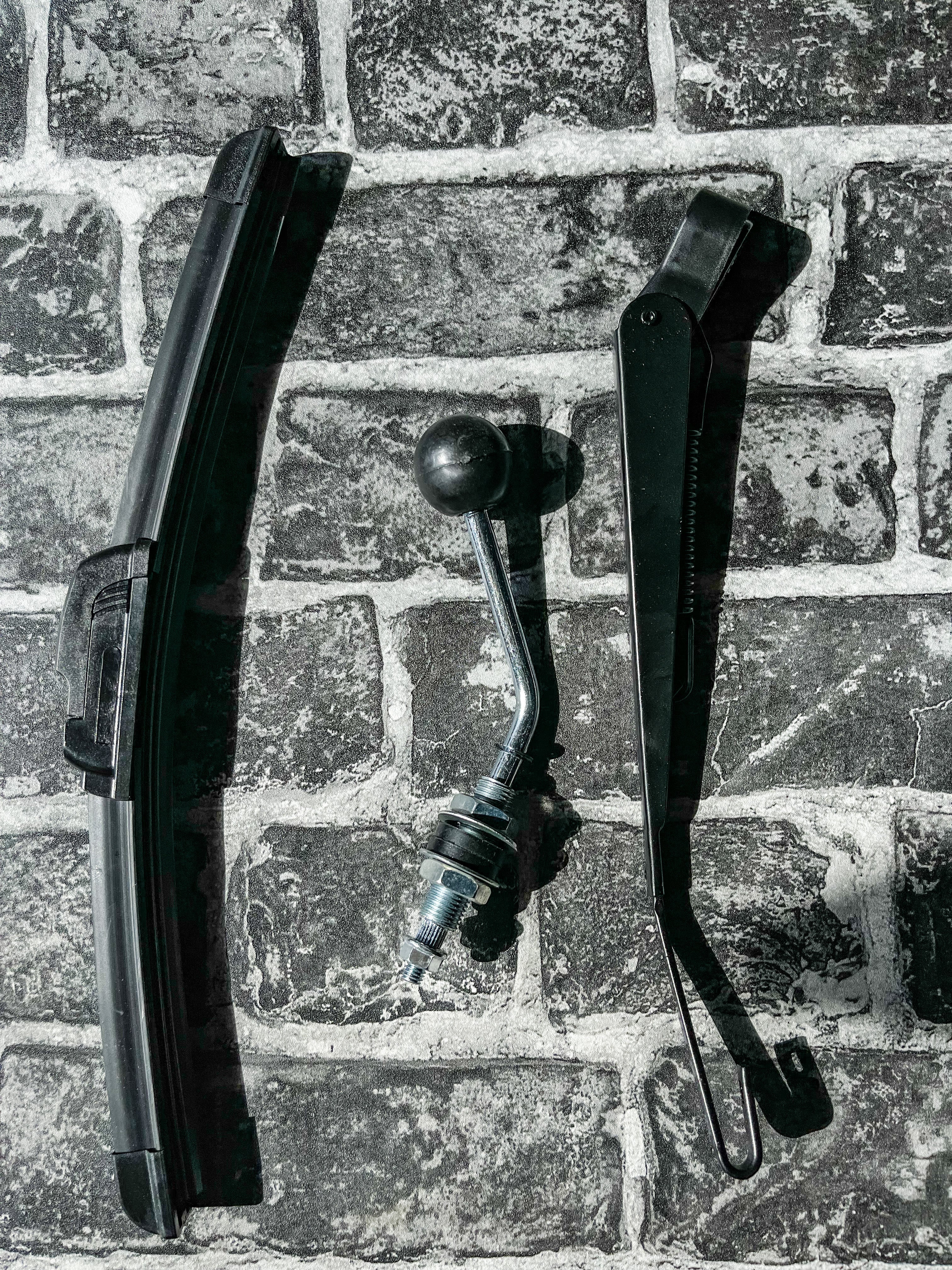 Photo of Manual Windshield Wiper by Dirt Warrior Accessories - Premium MANUAL WIPER for UTVs / Side by Sides