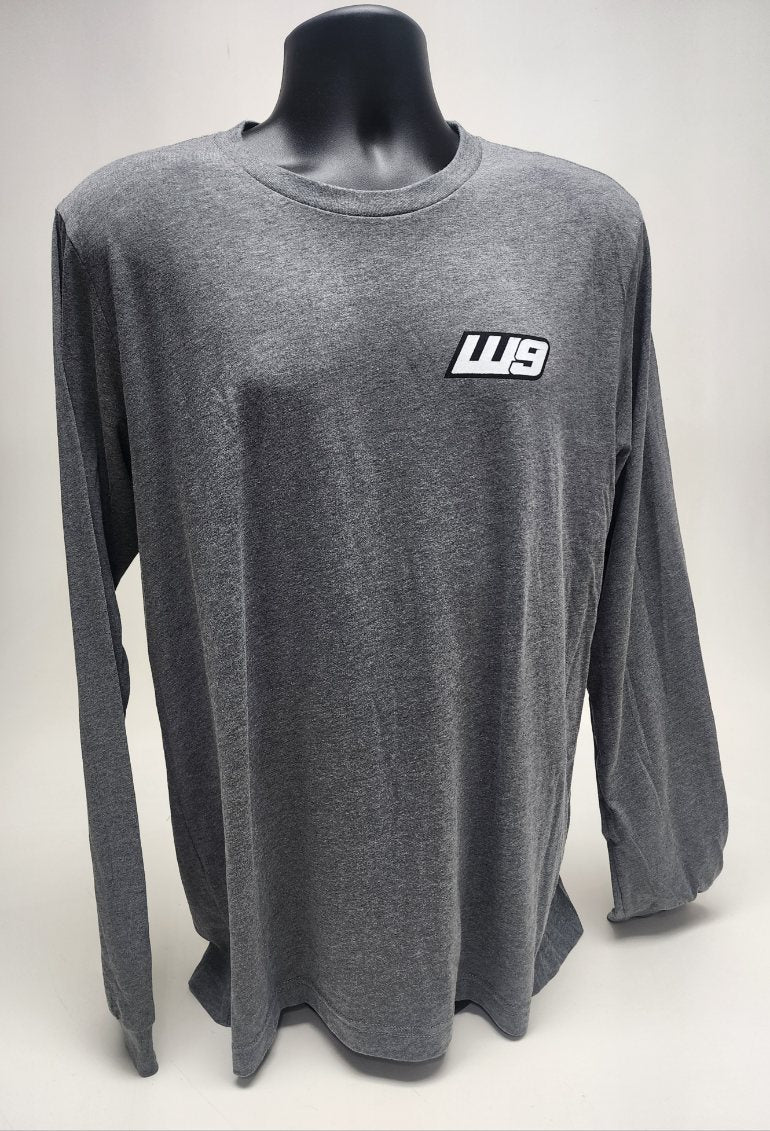 Gray Long Sleeve Mountain Shirt