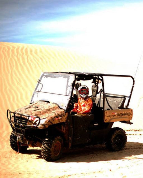 Photo of Honda Big Red Backseat and Roll Cage Kit (2009-2013) by UTV Mountain Accessories - Premium Roll Cages for UTVs / Side by Sides