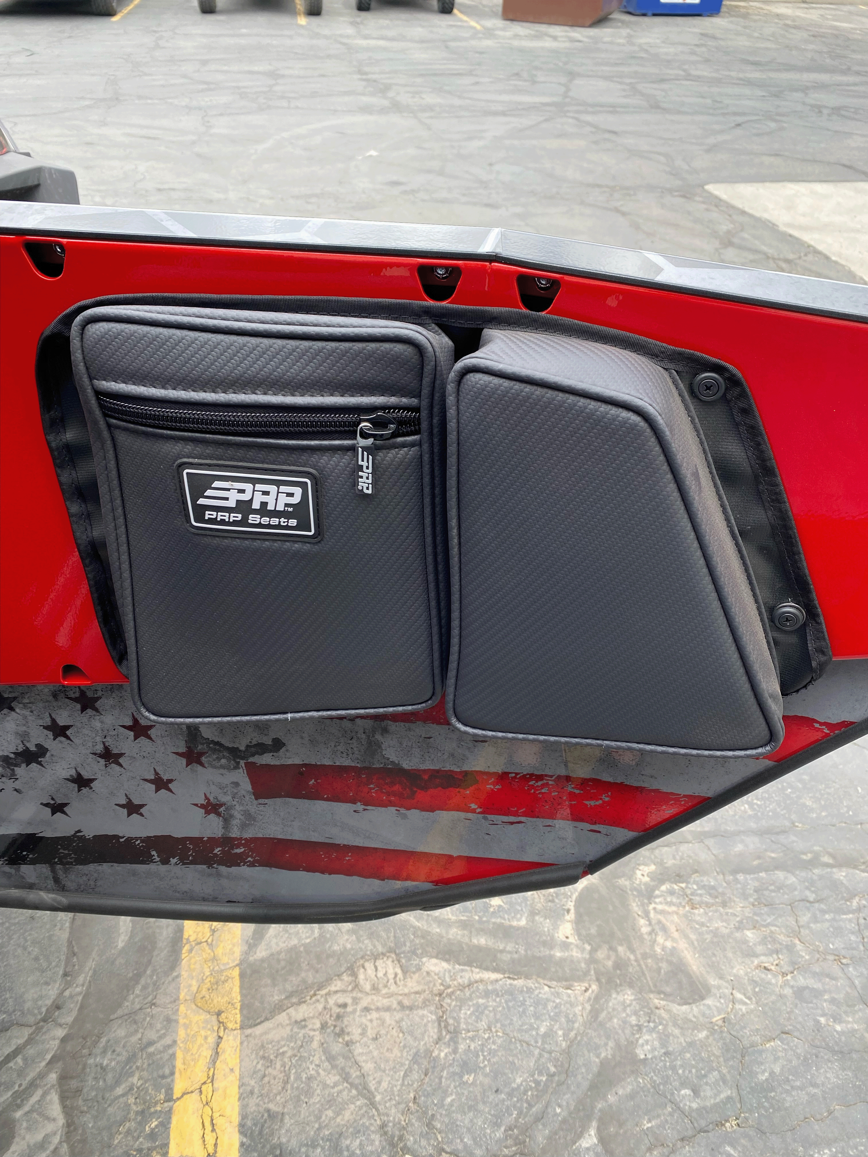Photo of Polaris RZR XP 1000, XP Turbo, & Turbo S 2-Seat Aluminum Doors (2014+) by Moto Armor - Premium Doors for UTVs / Side by Sides