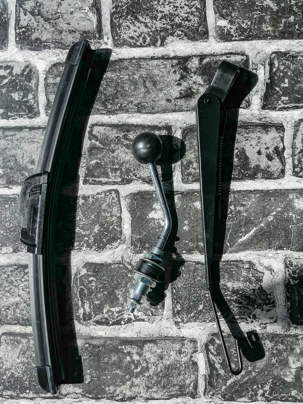 Photo of UTV Hand Operated Windshield Wiper (2007+) by Dirt Warrior Accessories - Premium Windshield Wipers for UTVs / Side by Sides