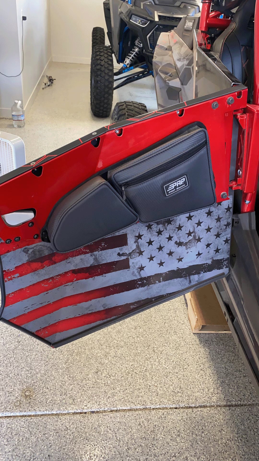 Photo of Polaris RZR XP 1000, XP Turbo, & Turbo S 2-Seat Aluminum Doors (2014+) by Moto Armor - Premium Doors for UTVs / Side by Sides
