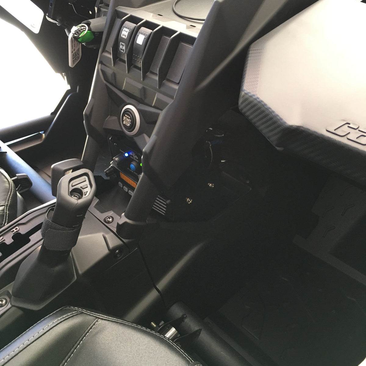 Can-Am X3 Console Bracket for PCI Intercom & Radio