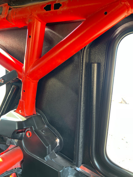 Photo of CANAM X3 4-SEAT Cab Enclosure "THE VAULT" Upper Side Doors & Panels (patent pending) by Dirt Warrior Accessories - Premium VAULT for UTVs / Side by Sides