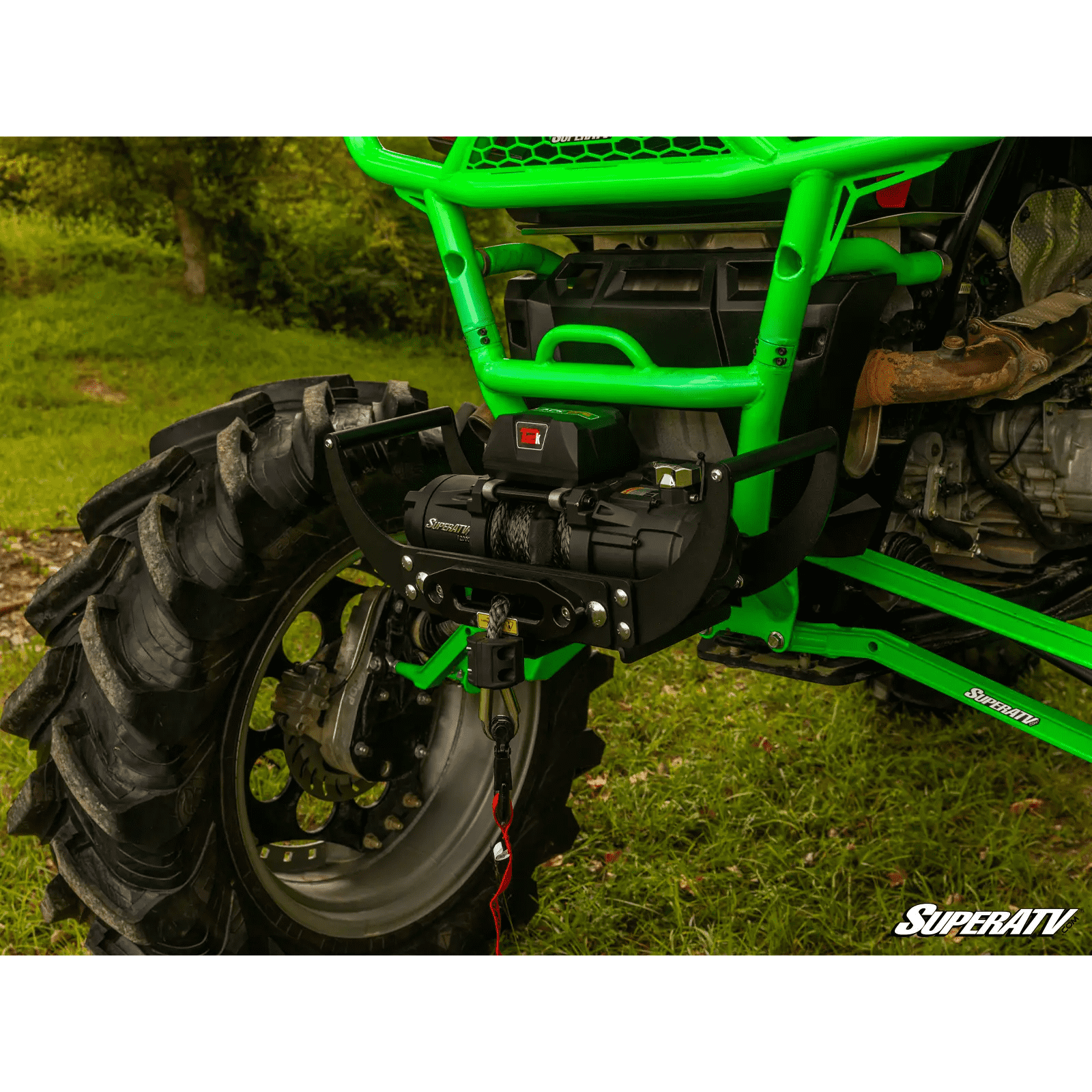 Photo of 12,000 LB Winch Reciever Mount by SuperATV - Premium Winches & Winch Mounts for UTVs / Side by Sides
