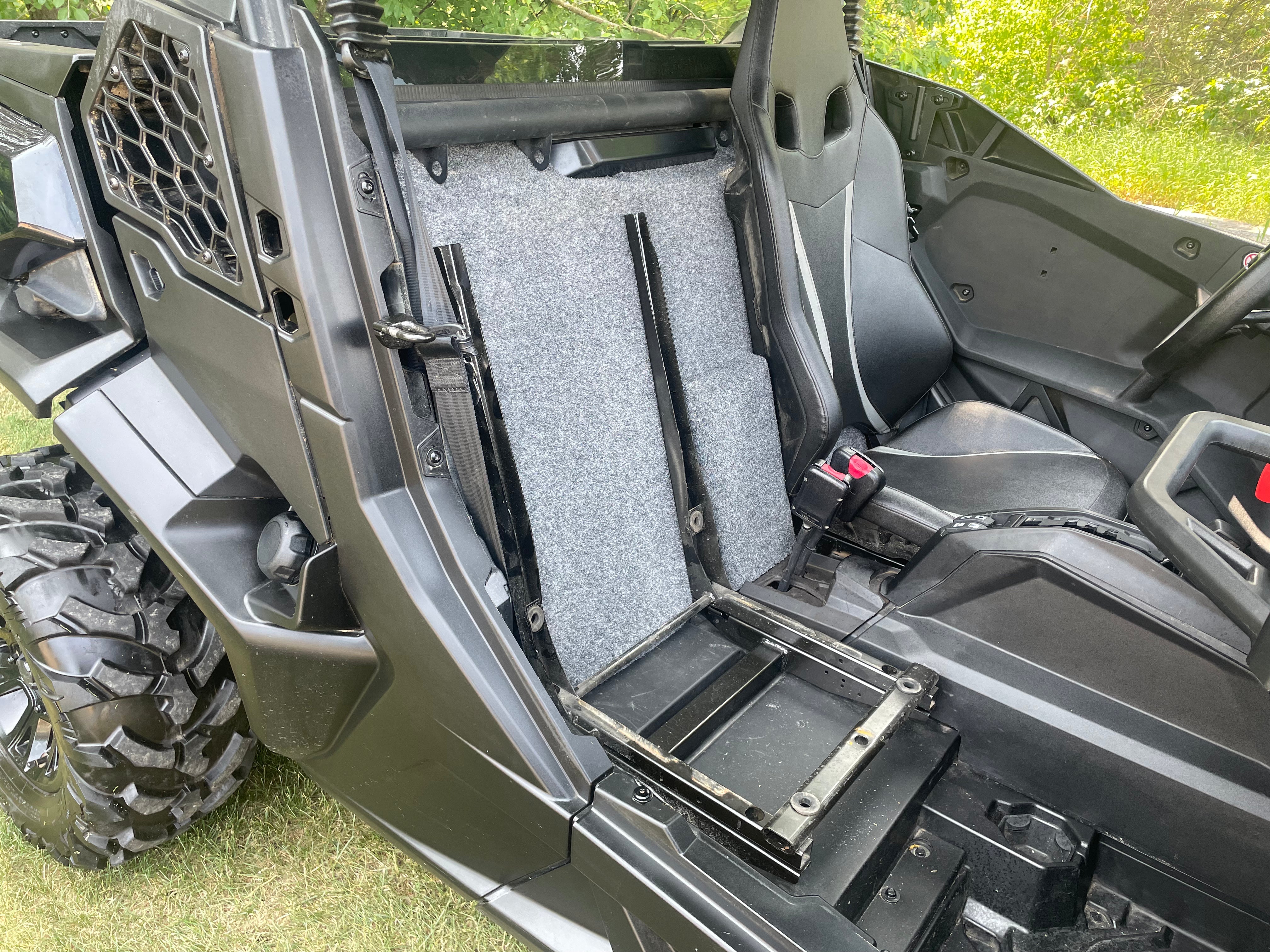 Photo of Carpet Kit Can-Am Commander / Maverick Rear by Terick Solutions - Premium Carpet Kit for UTVs / Side by Sides