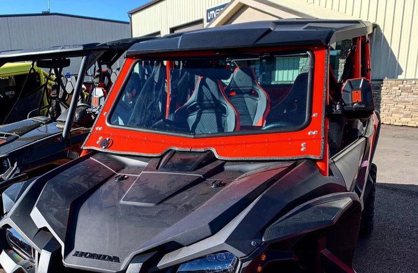 Photo of HONDA TALON FRONT WINDSHIELD 2019+ by Dirt Warrior Accessories - Premium WINDSHIELD for UTVs / Side by Sides