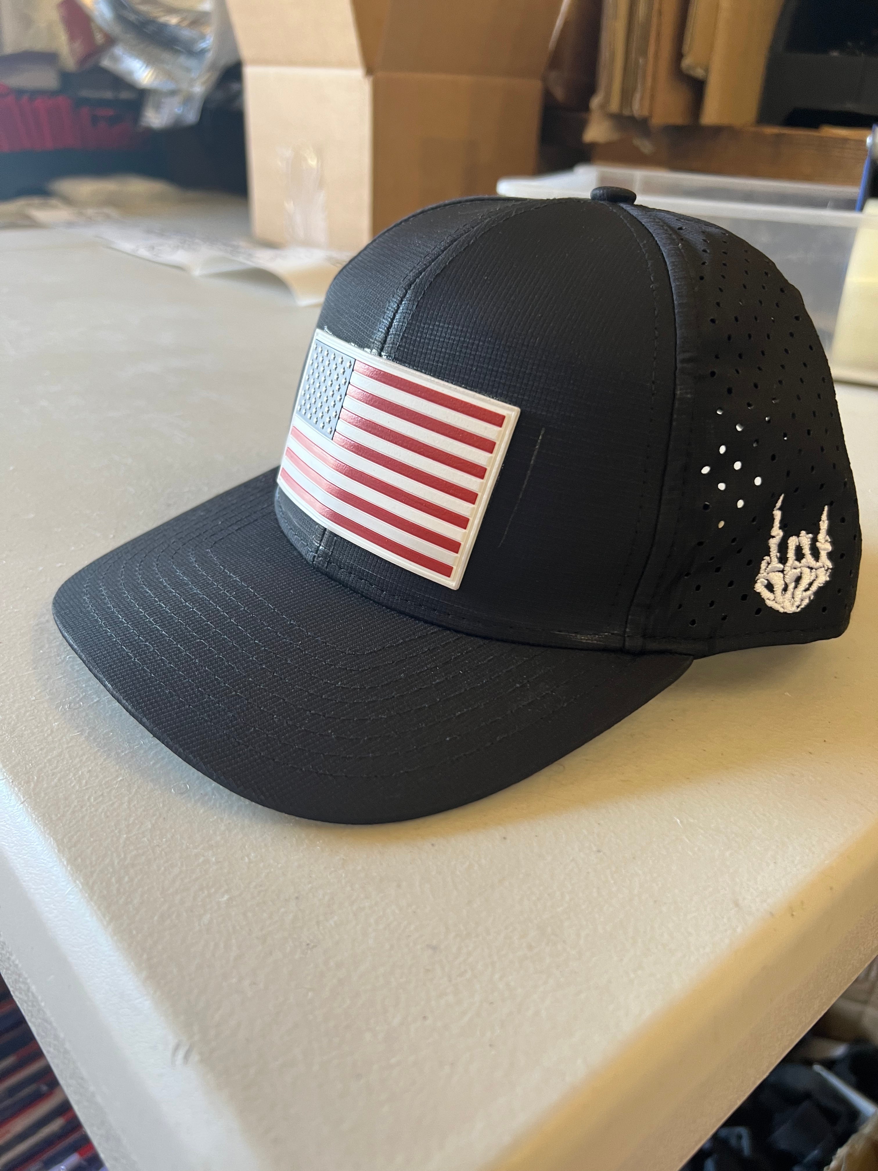 Photo of Old Glory Classic Curved Performance Hat by Bad Flag Store - Premium Hats for UTVs / Side by Sides