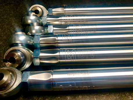 Photo of Can-Am Maverick X3 Radius Rod Kit 7075 (64in / 6pc) by LM-UTV - Premium Radius Rods for UTVs / Side by Sides