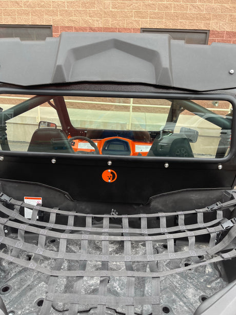 Photo of CF MOTO Z Force 500 Trail REAR WINDSHIELD 2021 by Dirt Warrior Accessories - Premium WINDSHIELD for UTVs / Side by Sides