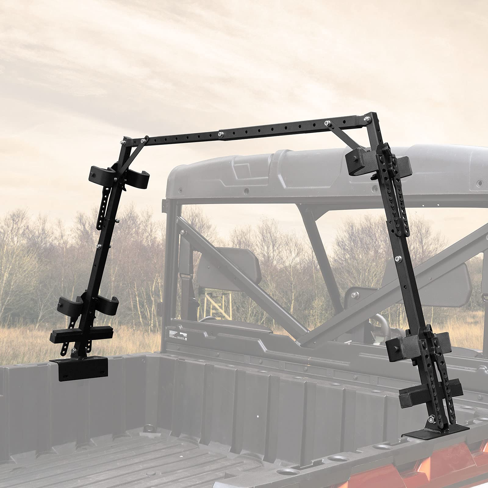 Photo of UTV Sporting Clays Shotgun Holders for Polaris Ranger General Pioneer Golf Cart by Kemimoto - Premium for UTVs / Side by Sides
