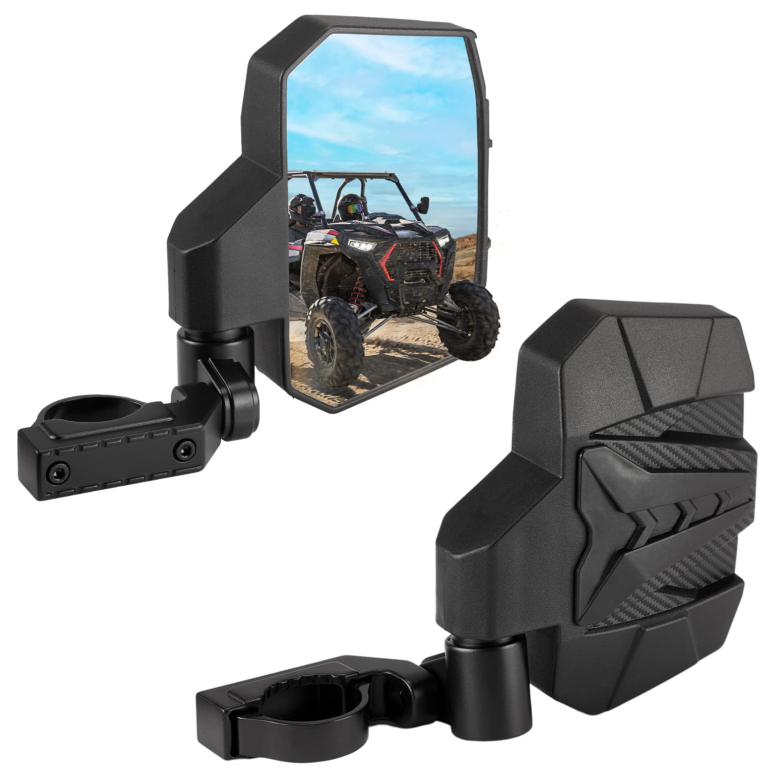 Photo of UTV Side Mirrors for Yamaha Rhino by Kemimoto - Premium for UTVs / Side by Sides