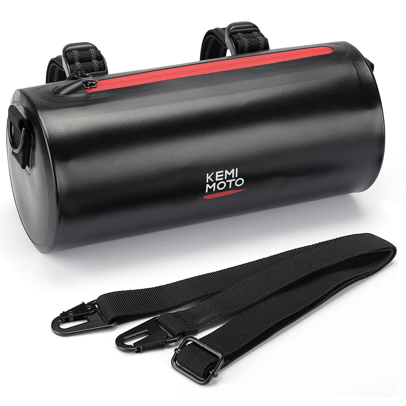 Photo of Motorcycle Universal Handlebar Bag by Kemimoto - Premium for UTVs / Side by Sides
